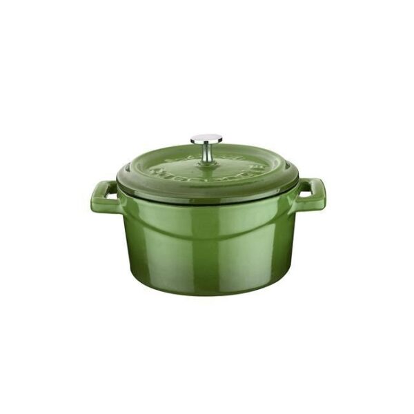 Mini liatinový hrniec s pokrievkou 350 ml - Image 3