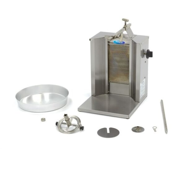 Plynový gril na kebab, 1 horáky, 10 kg mäsa MAXIMA - Image 2