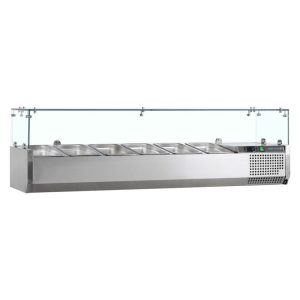 Vitrína na ingerdiencie GVC33 GN 1/4 TEFCOLD